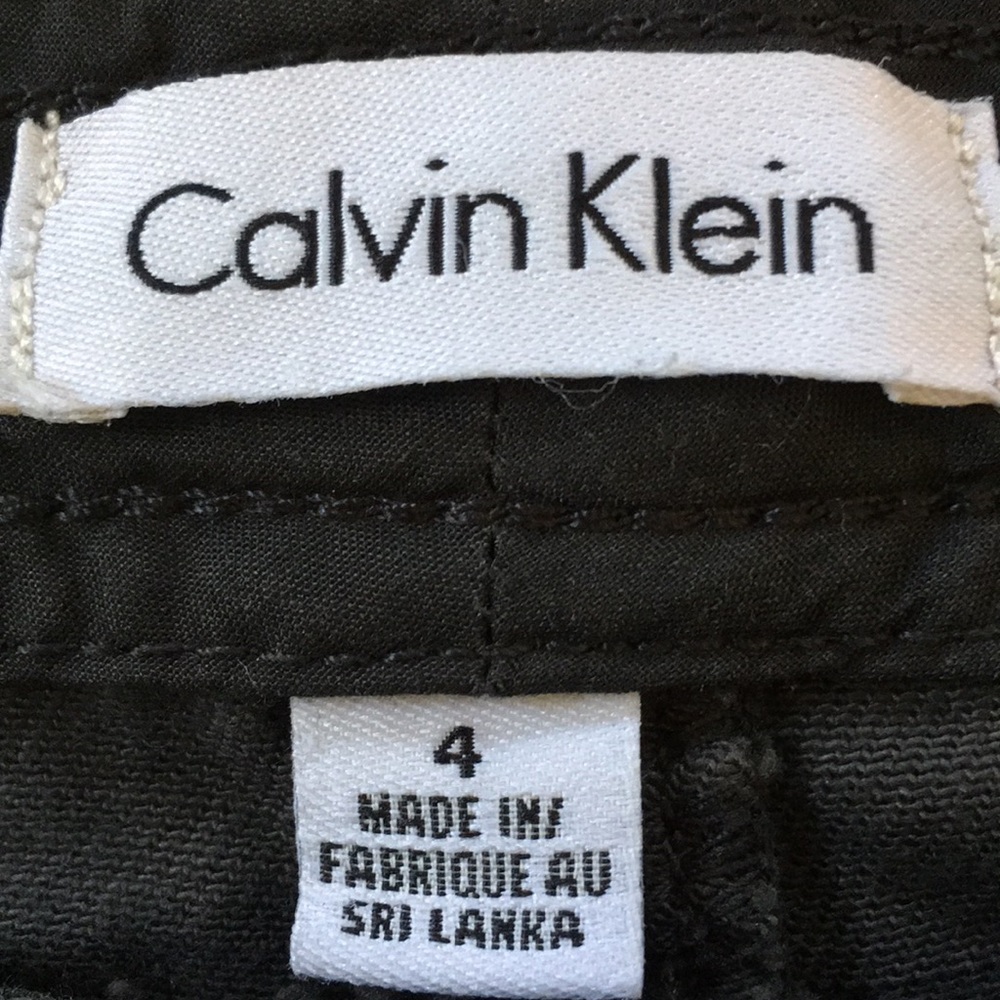 Calvin Klein Leopard Print 5 Pocket Skinny Jeans